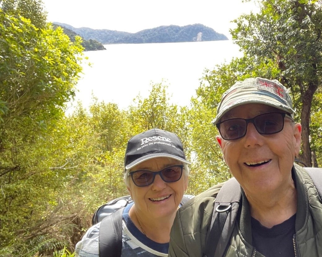 Ian and Sandra Dalton Abel Tasman (Large) crop 1